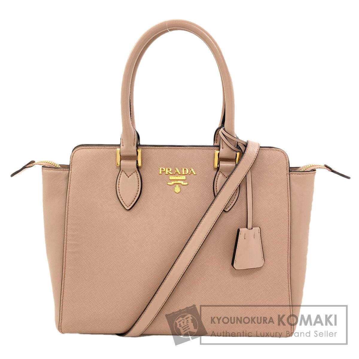 PRADA 2WAY Handbag Safiano Ladies [Used]