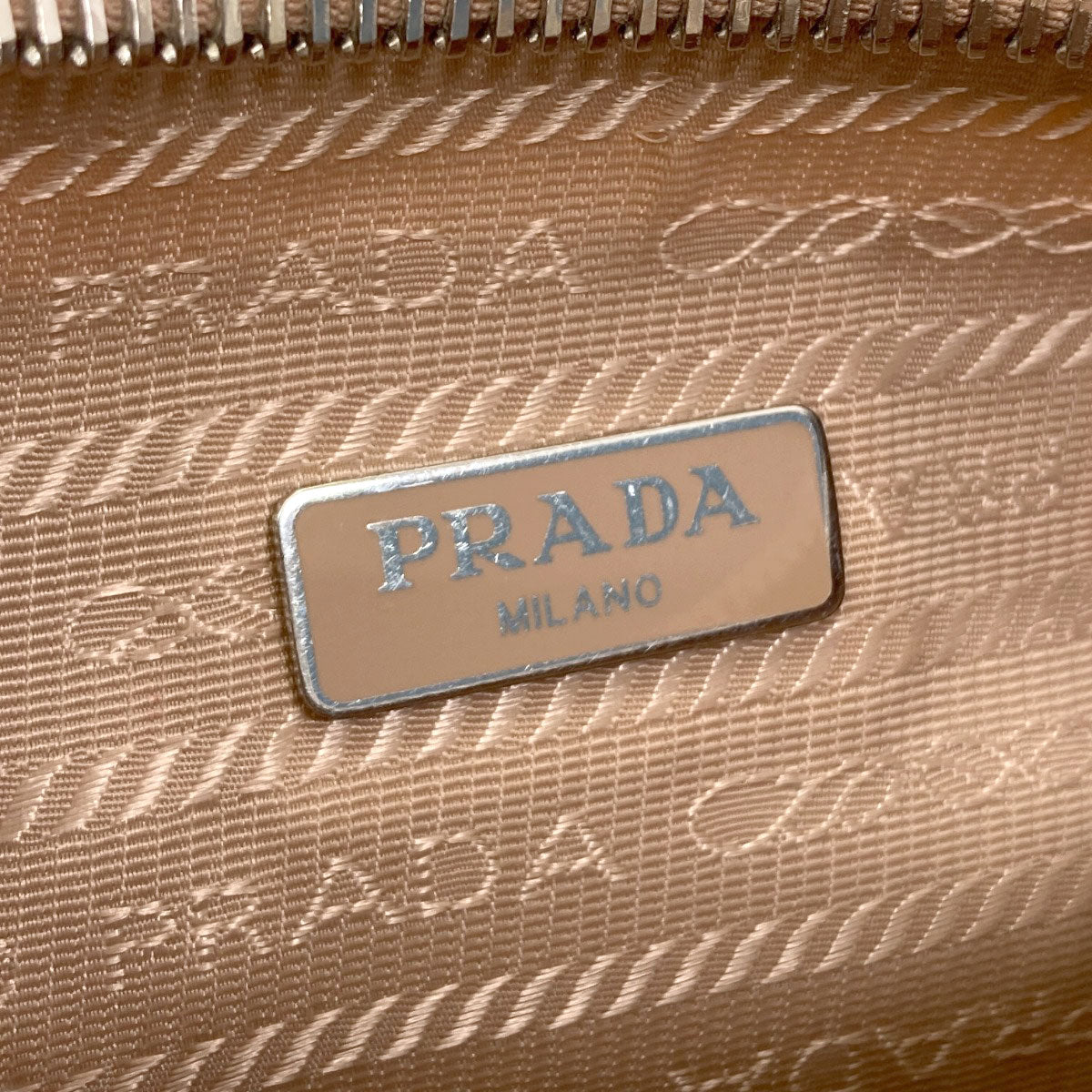 PRADA Logo Hardware Re-Edition 2WAY Handbag Nylon Ladies [Used]