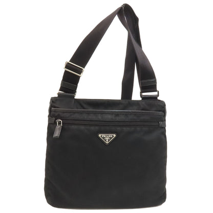 PRADA Logo Hardware Long Shoulder Shoulder Bag Nylon Ladies [Used]