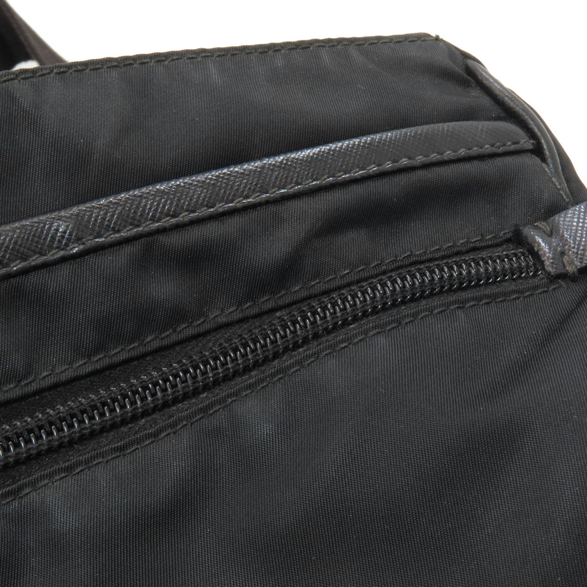 PRADA Logo Hardware Long Shoulder Shoulder Bag Nylon Ladies [Used]