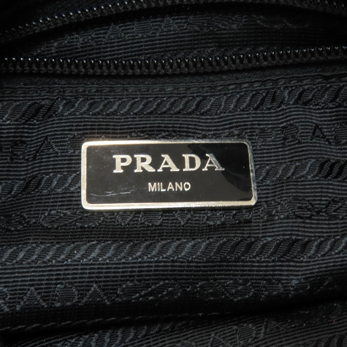 PRADA Logo Hardware Long Shoulder Shoulder Bag Nylon Ladies [Used]