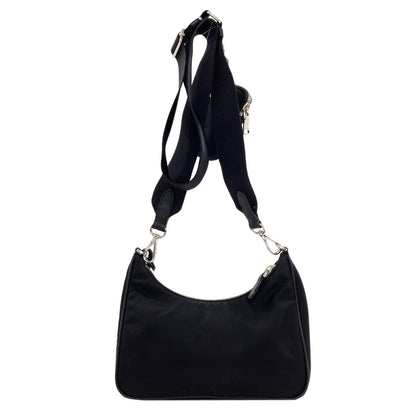 PRADA Logo Hardware Re-Edition 2WAY Shoulder Bag recycled nylon Ladies [Used]