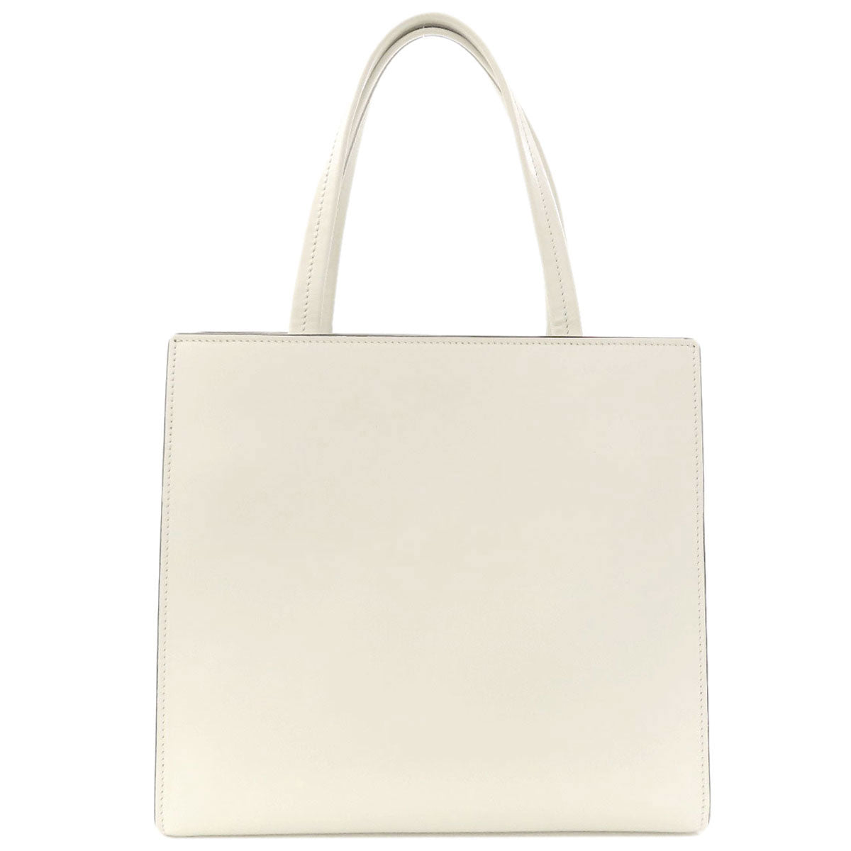 PRADA 1BG382 Triangle logo Handbag Calf Ladies [Used]