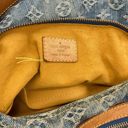 LOUIS VUITTON M95049 Baggy PM Handbag Monogram Denim Ladies [Used]