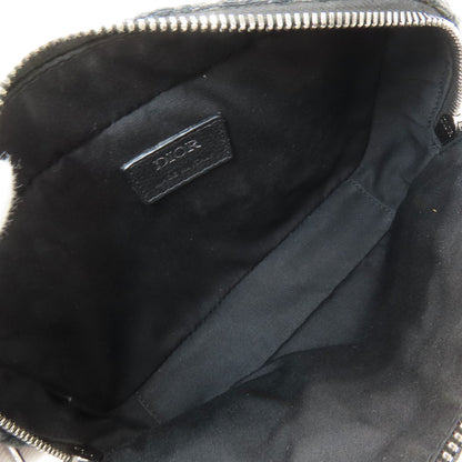 CHRISTIAN DIOR Safari Oblique Shoulder Bag Canvas Ladies [Used]