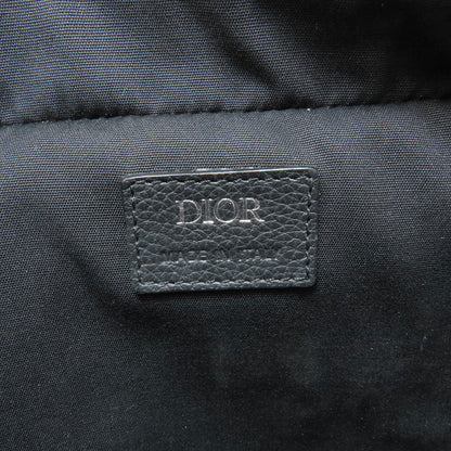 CHRISTIAN DIOR Safari Oblique Shoulder Bag Canvas Ladies [Used]