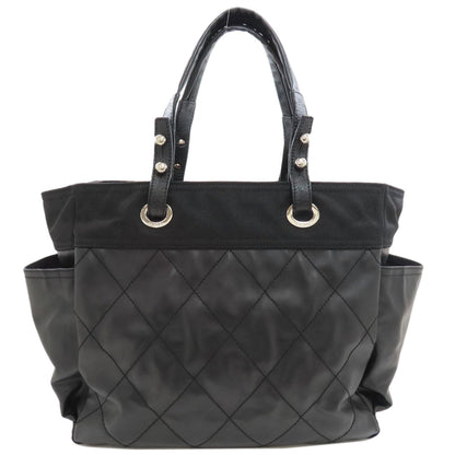 CHANEL Paris Biarritz GM SilverHardware Tote Bag Calf Ladies [Used]