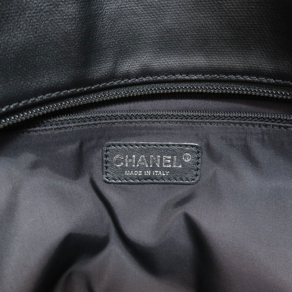 CHANEL Paris Biarritz GM SilverHardware Tote Bag Calf Ladies [Used]