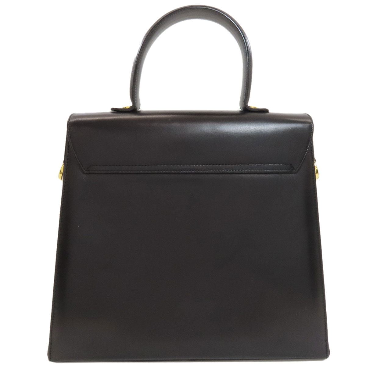 Salvatore Ferragamo Gancini 2WAY Handbag Leather Ladies [Used]