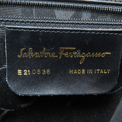 Salvatore Ferragamo Gancini 2WAY Handbag Leather Ladies [Used]