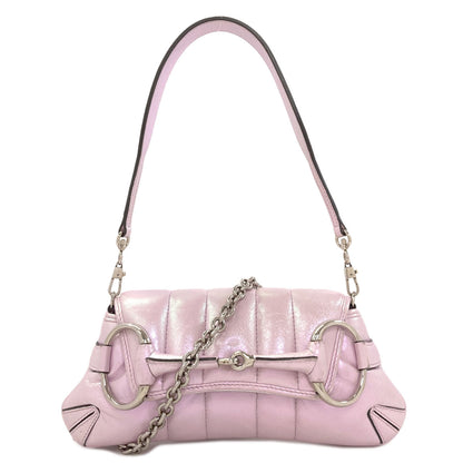 GUCCI 764339 Horsebit Small Handbag Calf Ladies [Used]