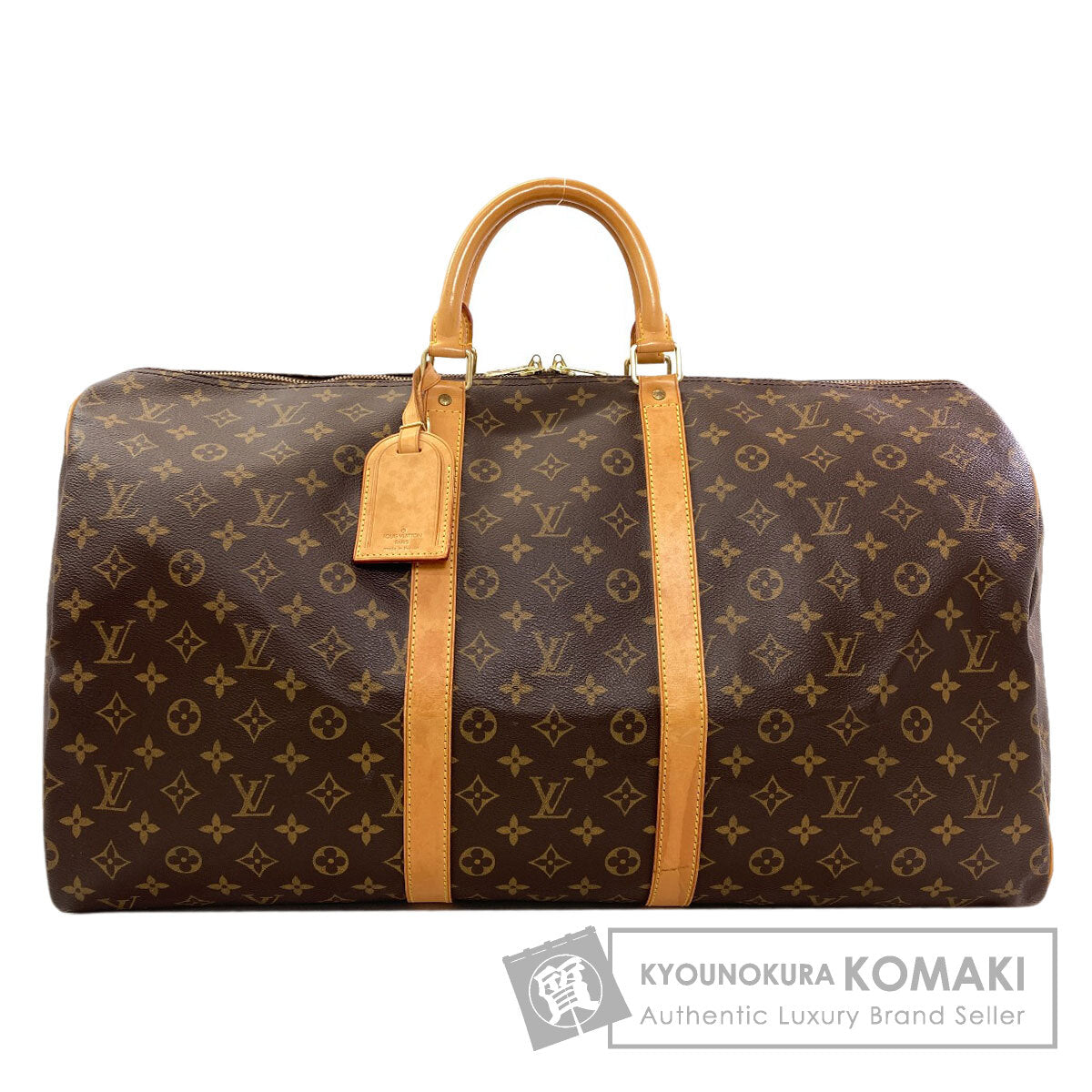 LOUIS VUITTON M41424 Kiepol 55 Boston bag Monogram canvas Ladies [Used]