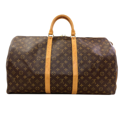 LOUIS VUITTON M41424 Kiepol 55 Boston bag Monogram canvas Ladies [Used]