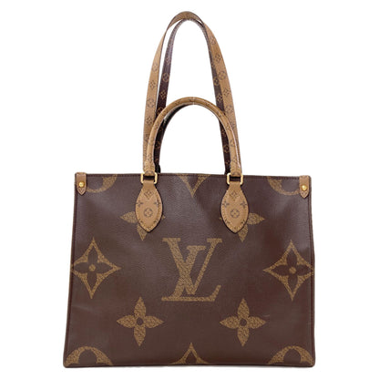 LOUIS VUITTON M45039 On the Go MM Handbag Monogram Giant Ladies [Used]