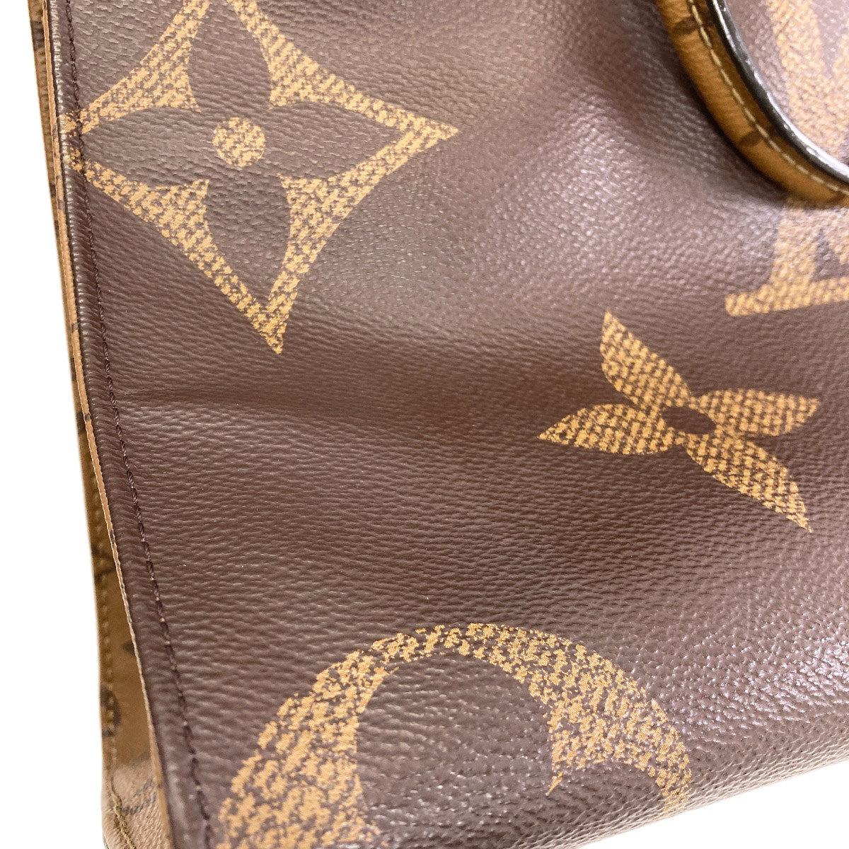 LOUIS VUITTON M45039 On the Go MM Handbag Monogram Giant Ladies [Used]