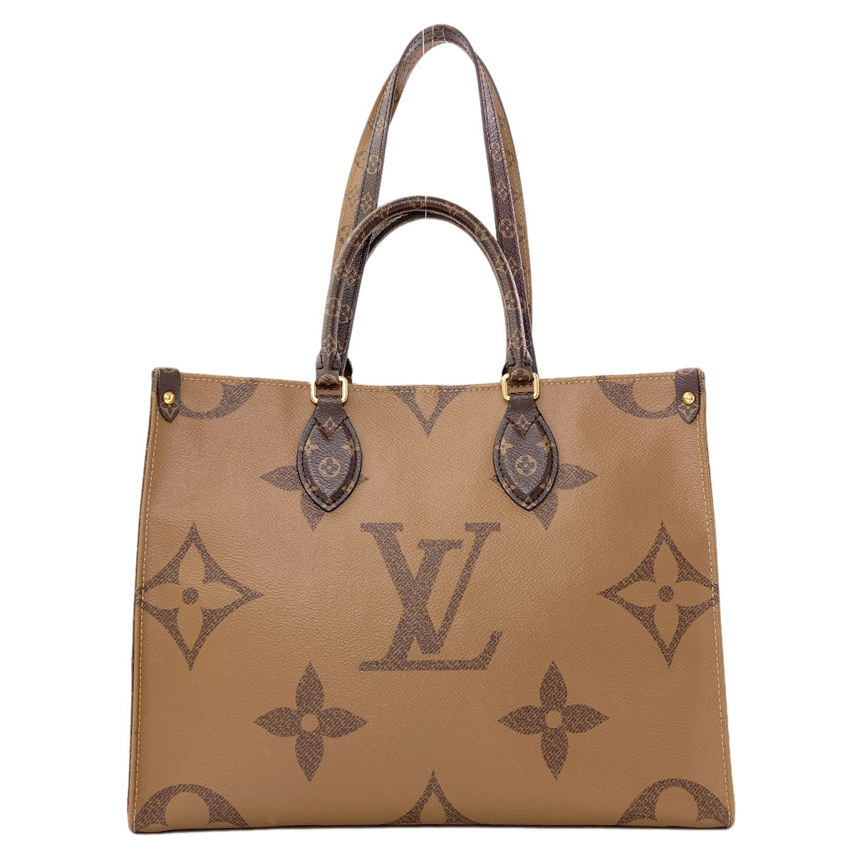 LOUIS VUITTON M45039 On the Go MM Handbag Monogram Giant Ladies [Used]