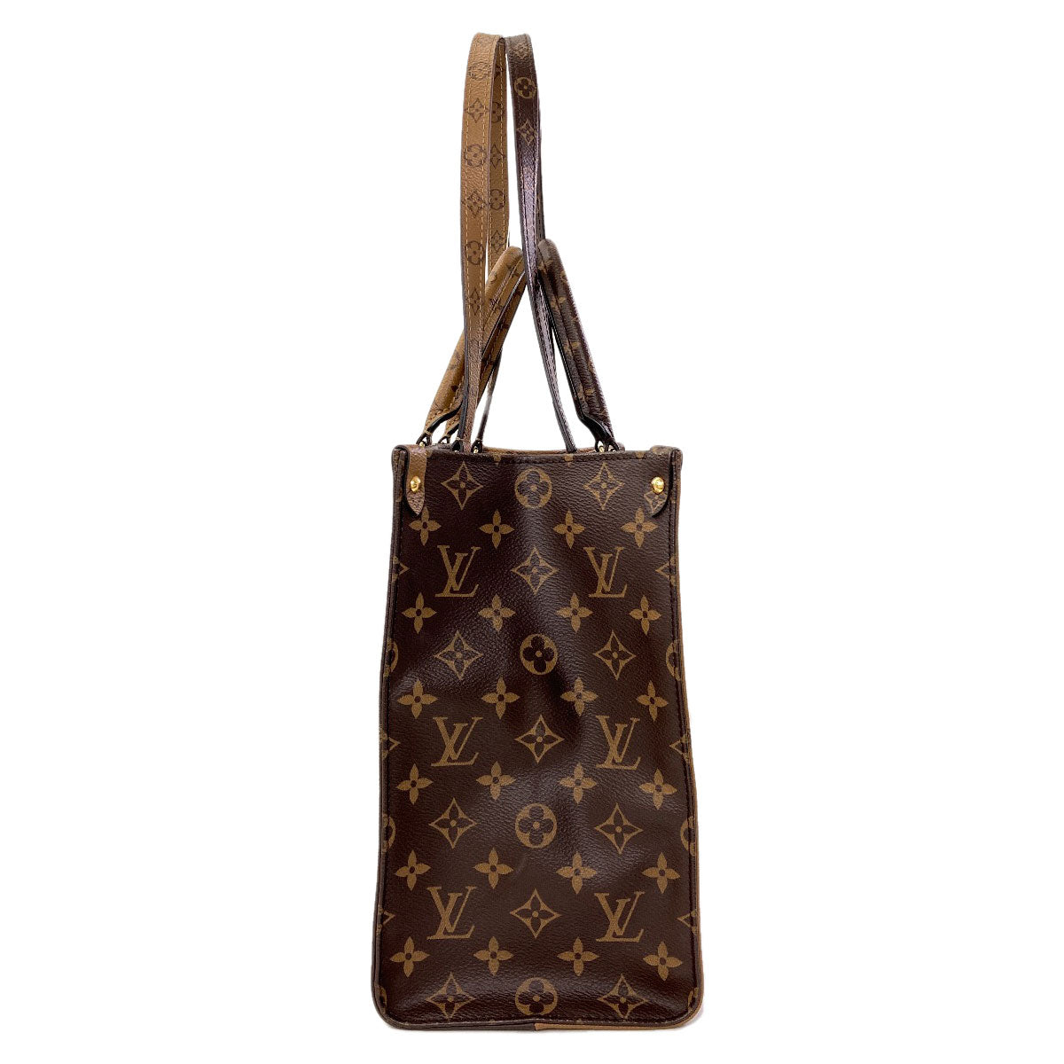 LOUIS VUITTON M45039 On the Go MM Handbag Monogram Giant Ladies [Used]