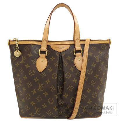 LOUIS VUITTON M40145 Palermo PM Tote Bag Monogram canvas Ladies [Used]