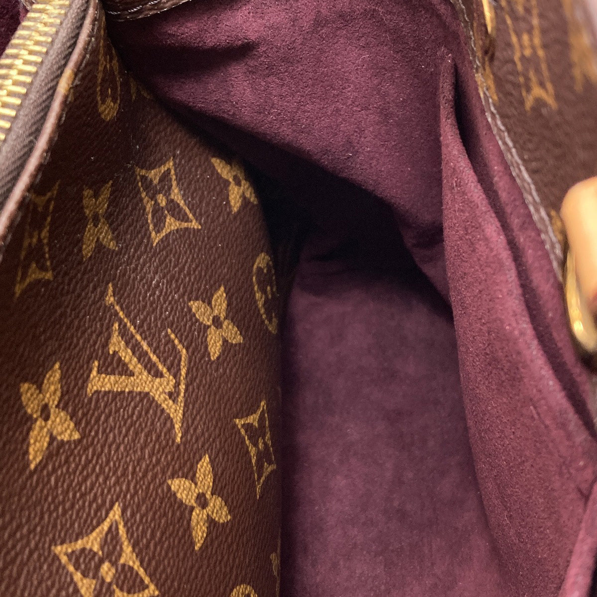 LOUIS VUITTON M41055 Montaigne BB Handbag Monogram canvas Ladies [Used]