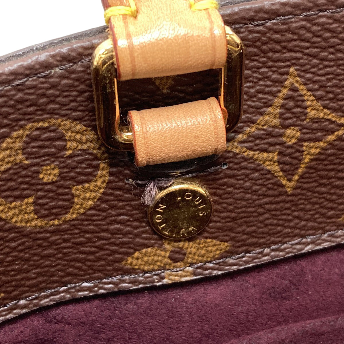 LOUIS VUITTON M41055 Montaigne BB Handbag Monogram canvas Ladies [Used]