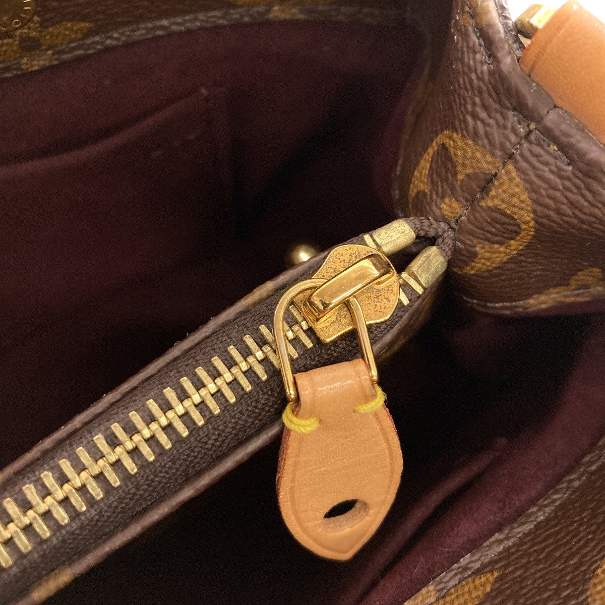 LOUIS VUITTON M41055 Montaigne BB Handbag Monogram canvas Ladies [Used]