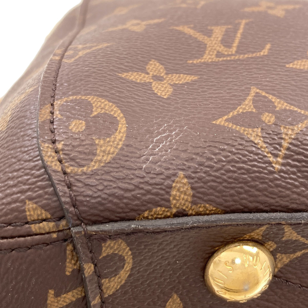 LOUIS VUITTON M41055 Montaigne BB Handbag Monogram canvas Ladies [Used]