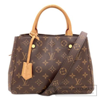 LOUIS VUITTON M41055 Montaigne BB Handbag Monogram canvas Ladies [Used]