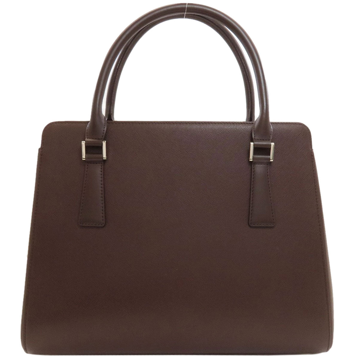 BURBERRY logo Handbag Leather Ladies [Used]