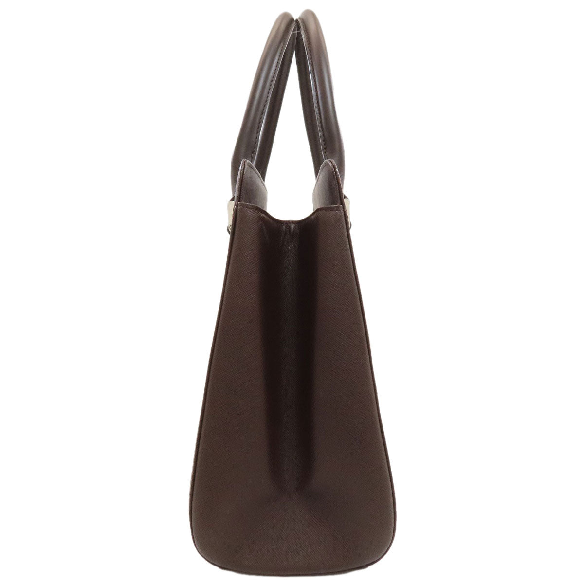 BURBERRY logo Handbag Leather Ladies [Used]