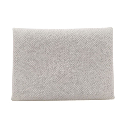 HERMES Kaldi Duo SilverHardware Card Case Epsom Ladies [Used]
