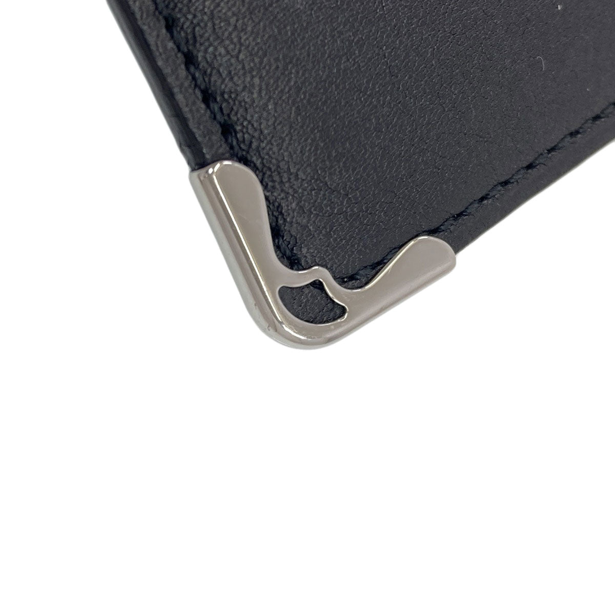 CARTIER must cardholder Card Case Leather Ladies [Used]