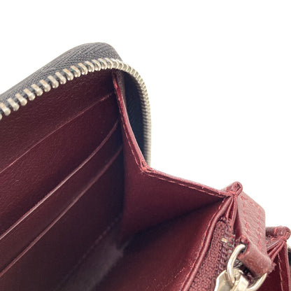 CARTIER Must de Cartier Long wallet (with coin pocket) Leather Ladies [Used]