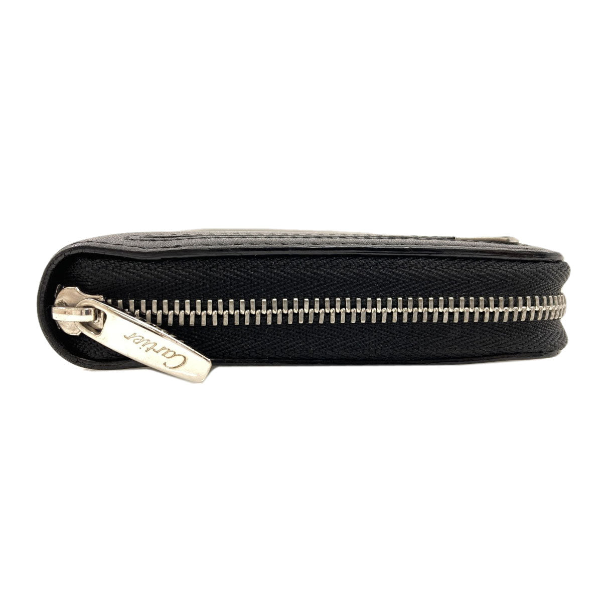 CARTIER Must de Cartier Long wallet (with coin pocket) Leather Ladies [Used]