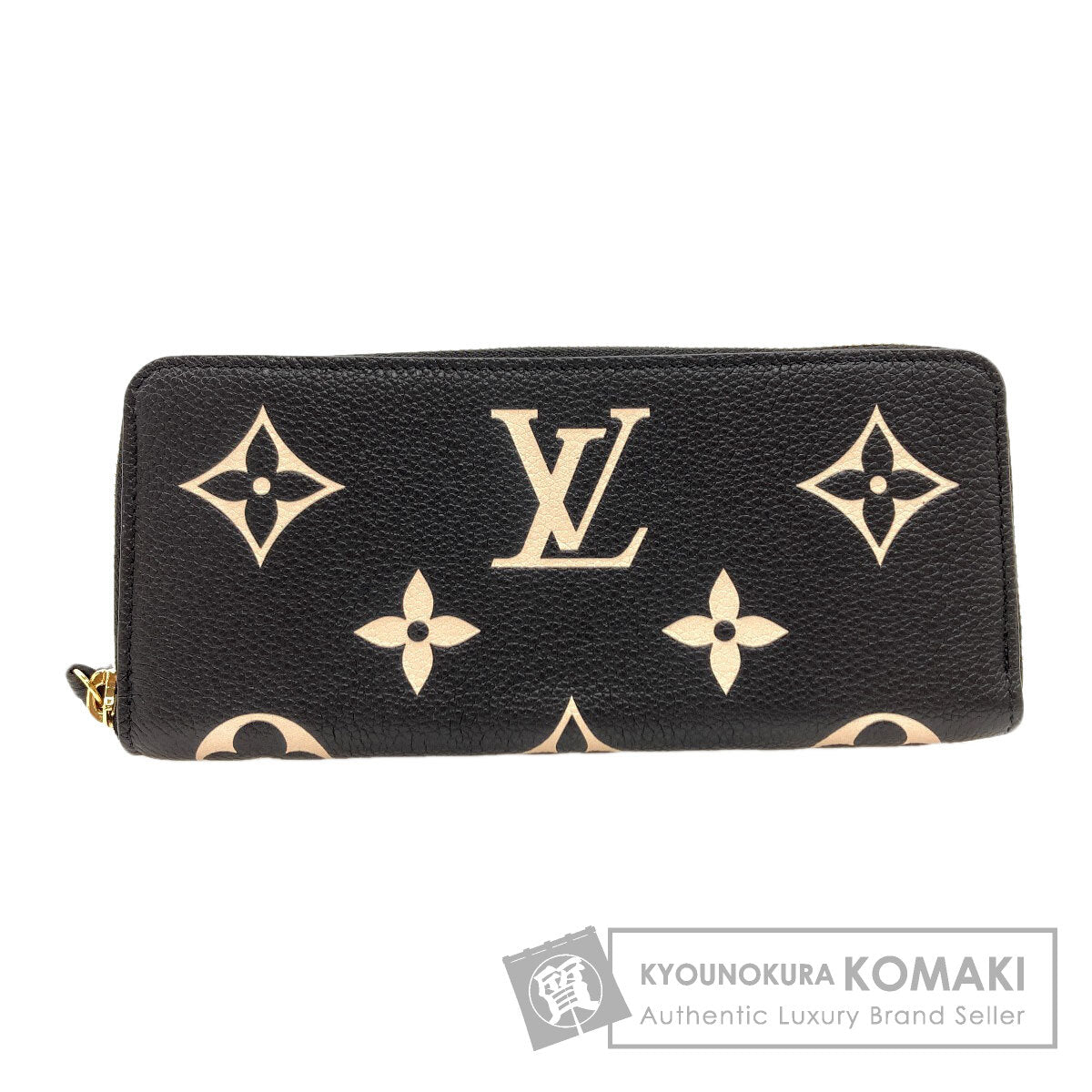 LOUIS VUITTON M82338 Portefeiulle・Clemence Long wallet (with coin pocket) Empreinte Ladies [Used]