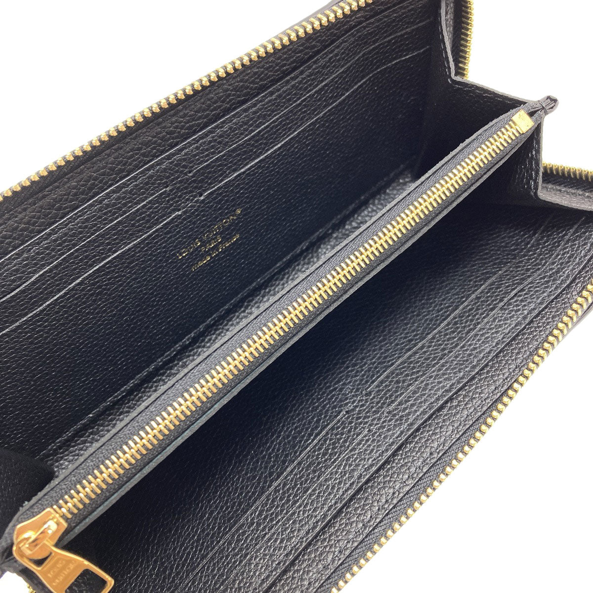LOUIS VUITTON M82338 Portefeiulle・Clemence Long wallet (with coin pocket) Empreinte Ladies [Used]