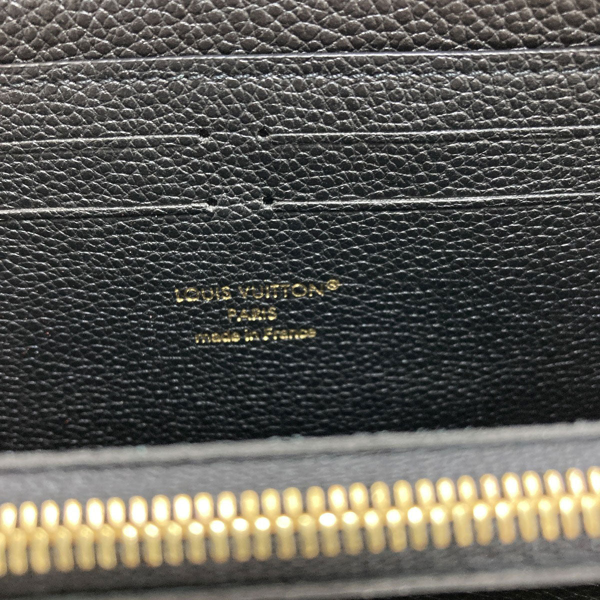 LOUIS VUITTON M82338 Portefeiulle・Clemence Long wallet (with coin pocket) Empreinte Ladies [Used]
