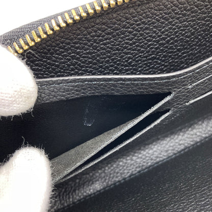 LOUIS VUITTON M82338 Portefeiulle・Clemence Long wallet (with coin pocket) Empreinte Ladies [Used]