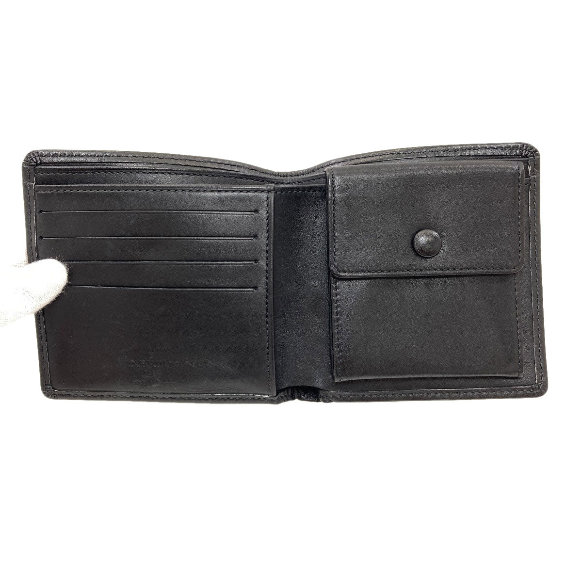 LOUIS VUITTON M95991 Portefeiulle・Marco Bifold Wallet with Coin Pocket Nappa leather Ladies [Used]
