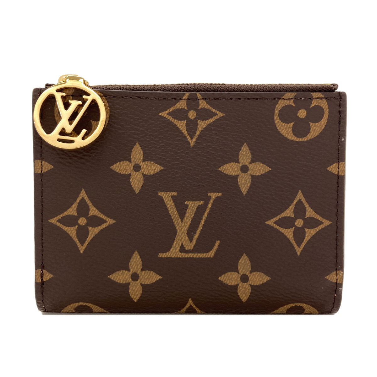 LOUIS VUITTON M25692 Portefeiulle Lisa Bifold Wallet with Coin Pocket Monogram canvas Ladies [Used]