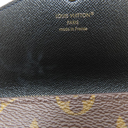 LOUIS VUITTON M80726 Portefeiulle Â· Sarah Long wallet (with coin pocket) Monogram reverse Ladies [Used]