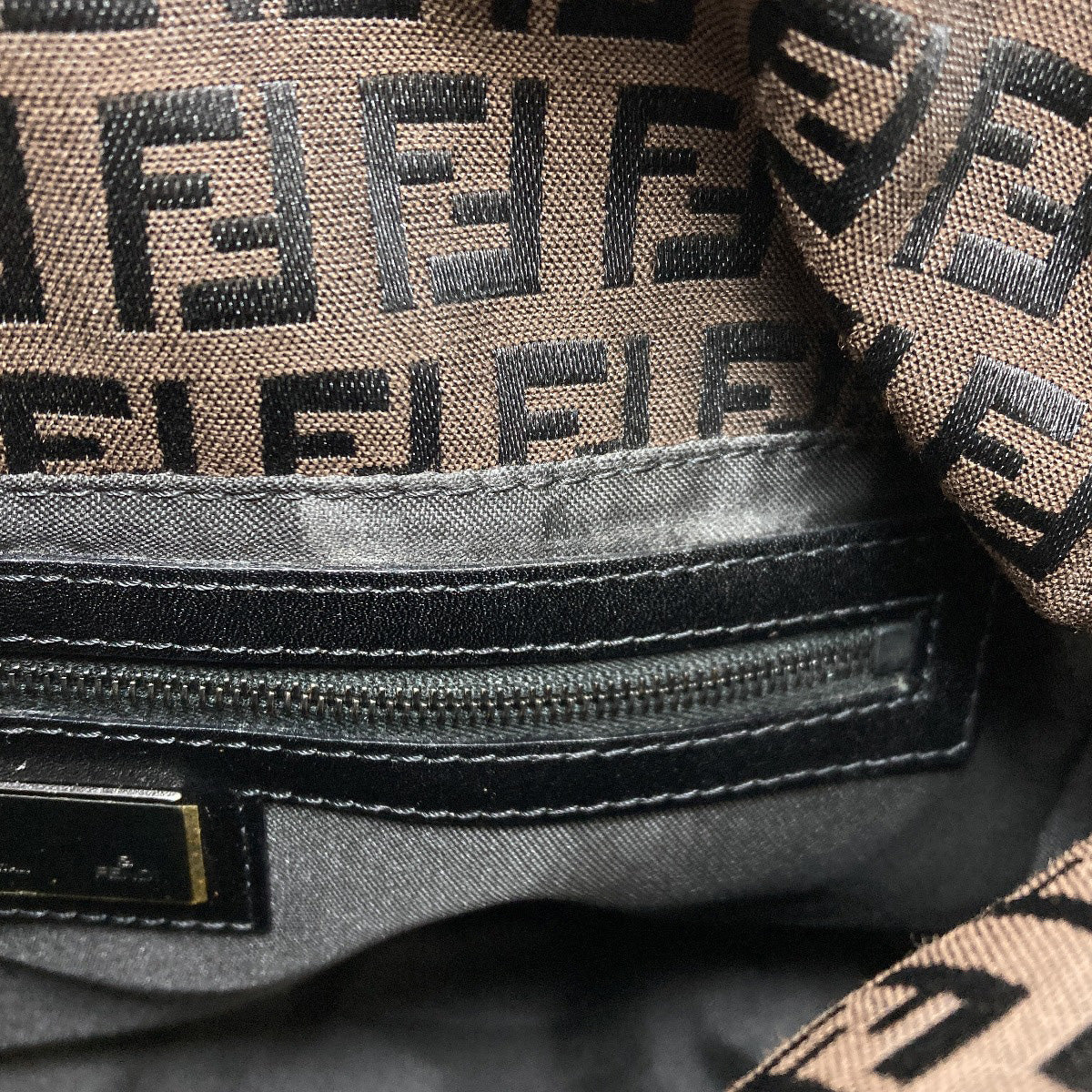 FENDI Mamma bucket Tote Bag Canvas Ladies [Used]