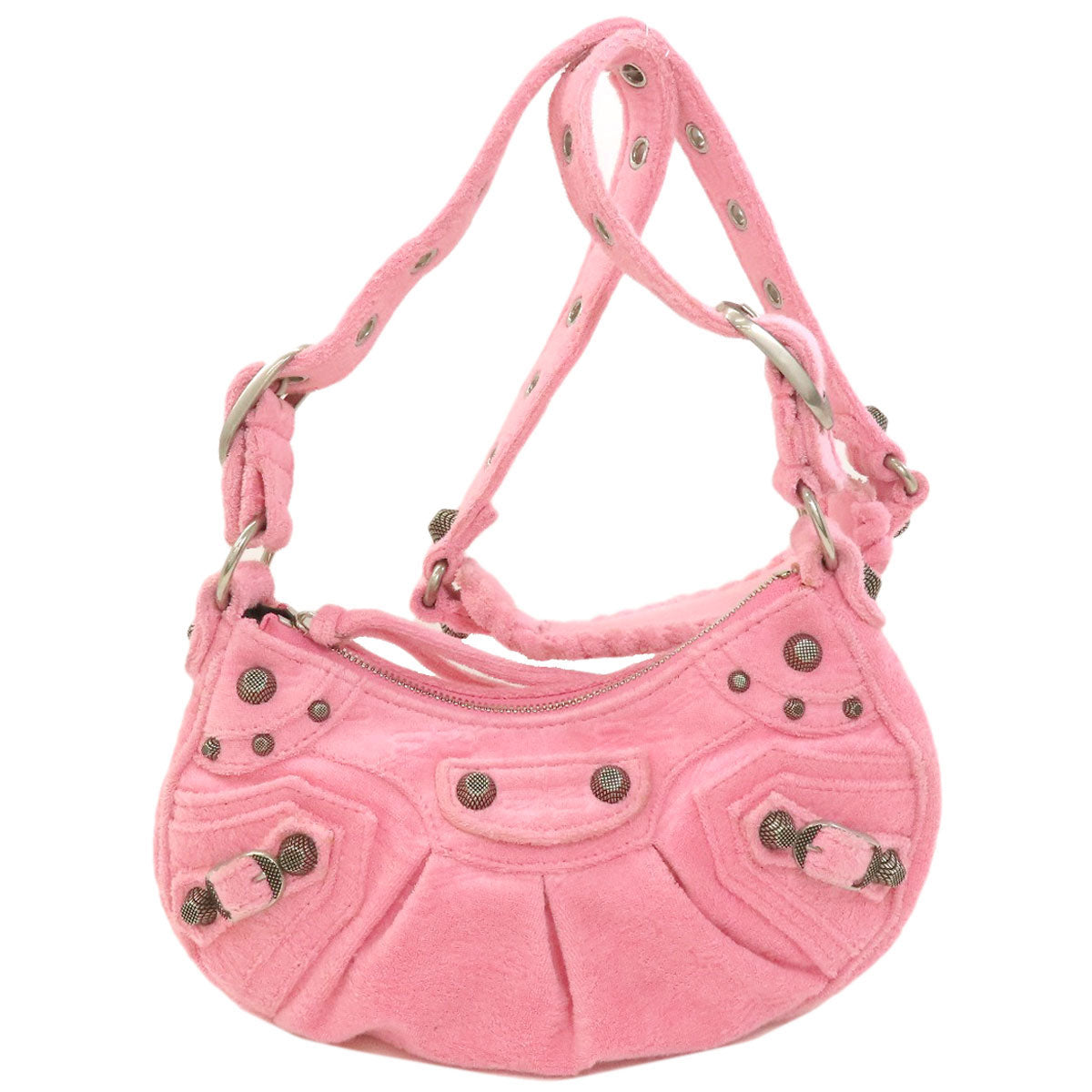 BALENCIAGA 671309 Le Cagole XS Shoulder Bag pile Ladies [Used]