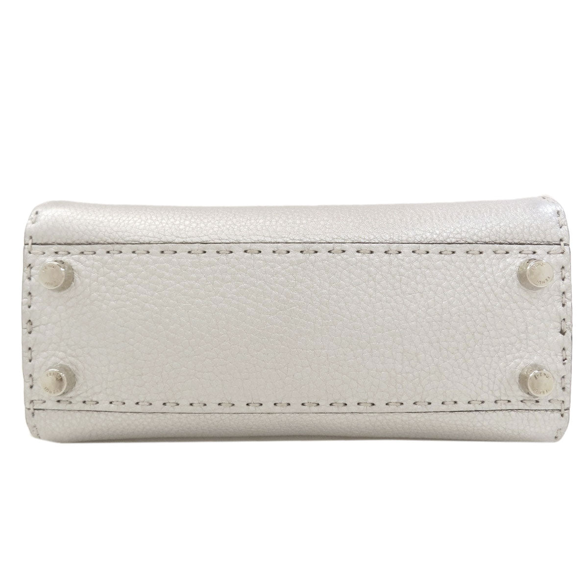 FENDI Peekaboo Mini Selleria 2WAY Handbag Calf Ladies [Used]