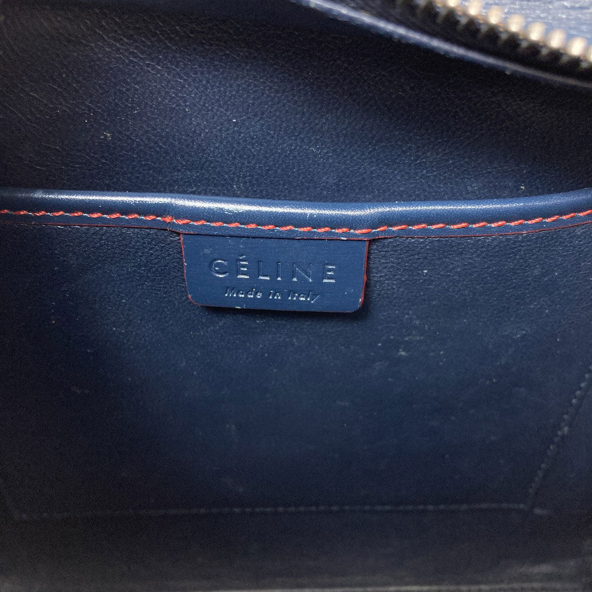 CELINE Luggage nano 2 WAY Handbag Calf Ladies [Used]