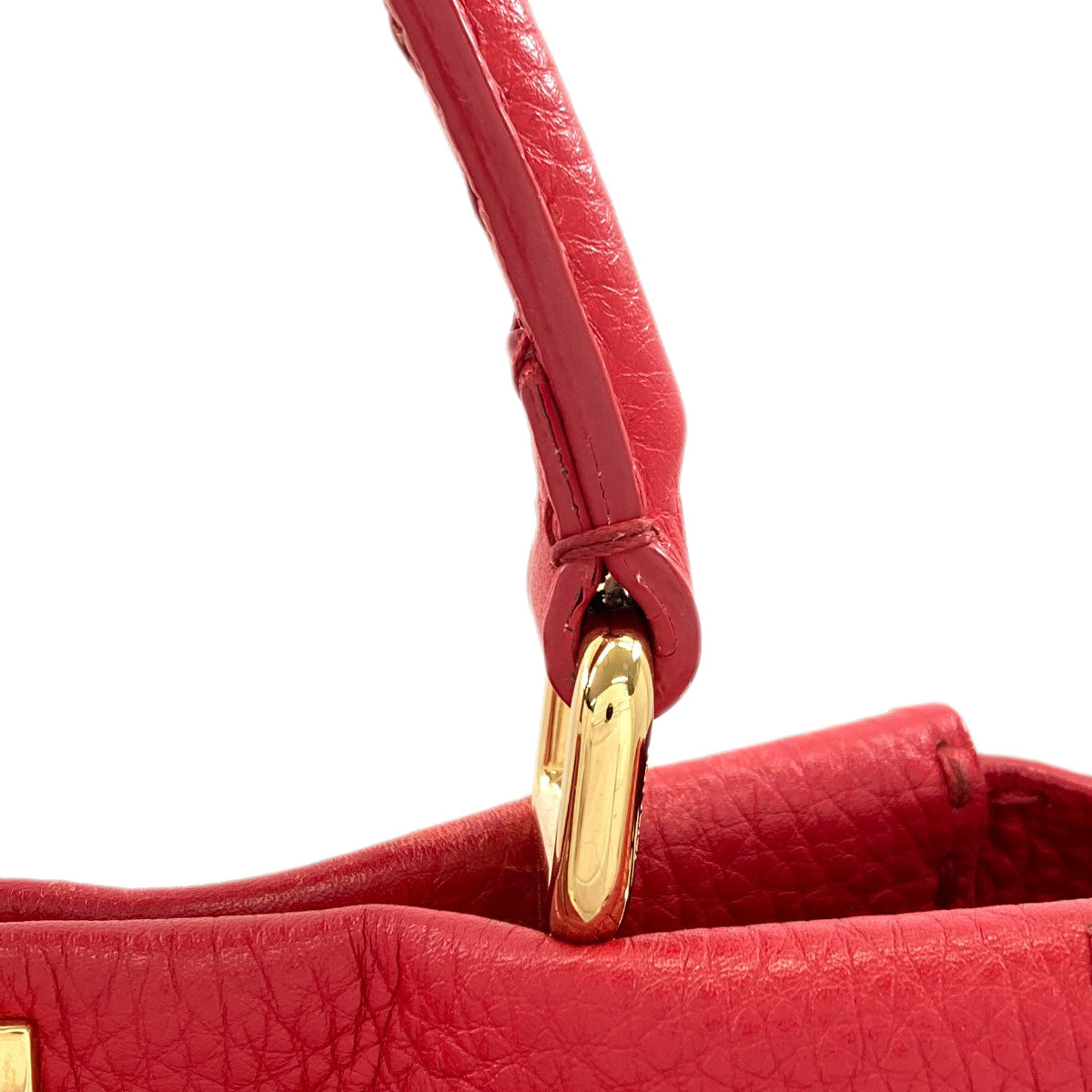 FENDI Peekaboo Celeria 2WAY Handbag Calf Ladies [Used]