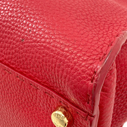 FENDI Peekaboo Celeria 2WAY Handbag Calf Ladies [Used]