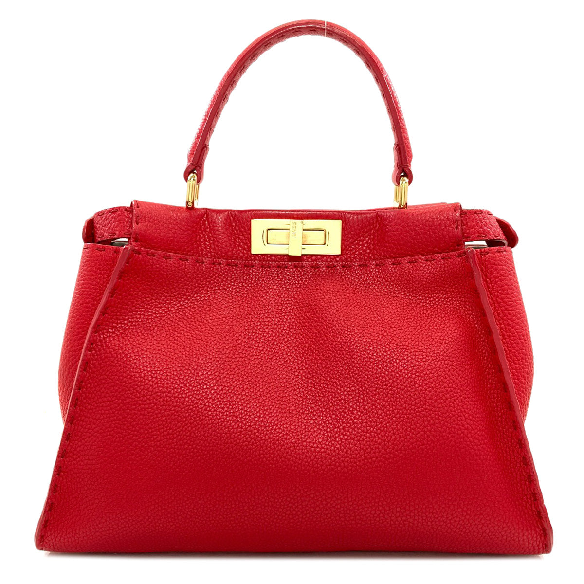 FENDI Peekaboo Celeria 2WAY Handbag Calf Ladies [Used]
