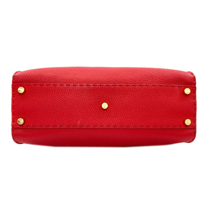 FENDI Peekaboo Celeria 2WAY Handbag Calf Ladies [Used]