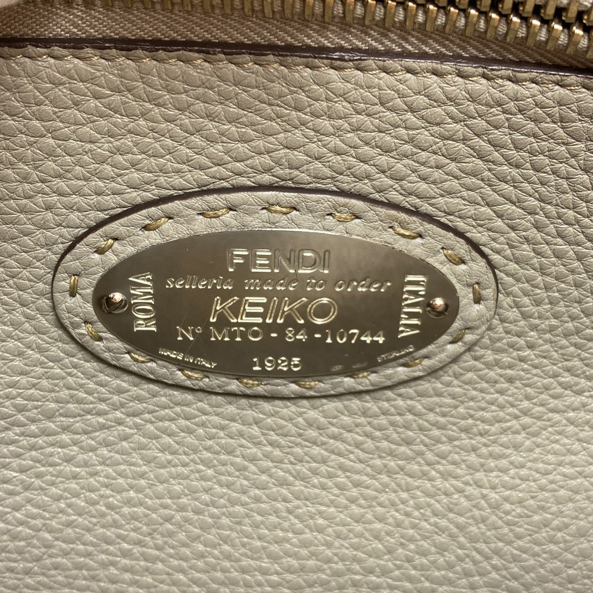 FENDI Peekaboo Celeria 2WAY Handbag Calf Ladies [Used]