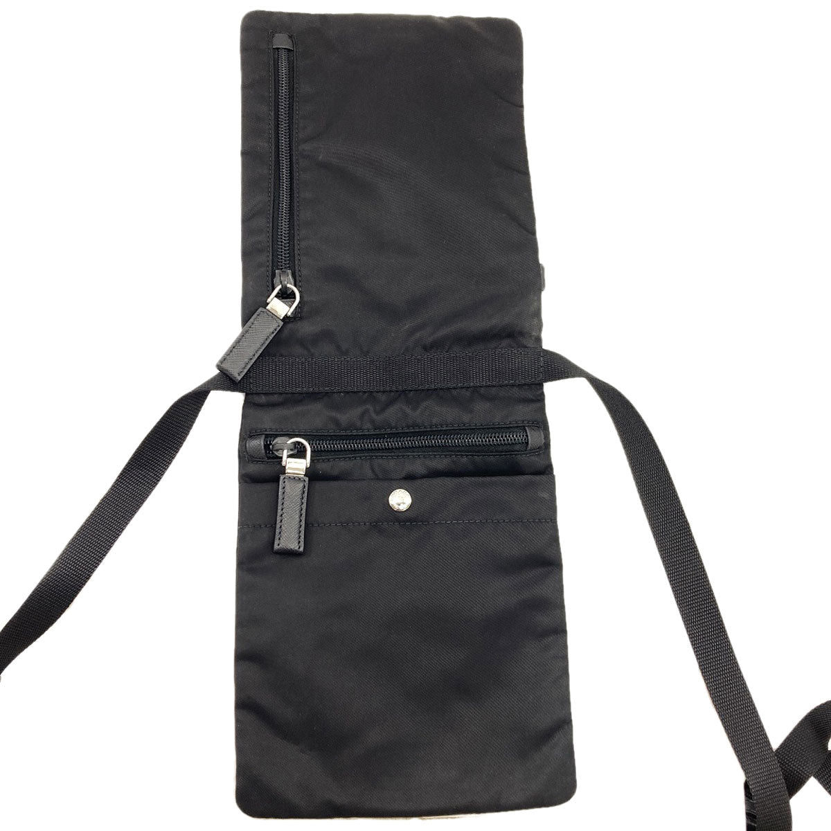 PRADA Logo Hardware Shoulder Bag Nylon Ladies [Used]